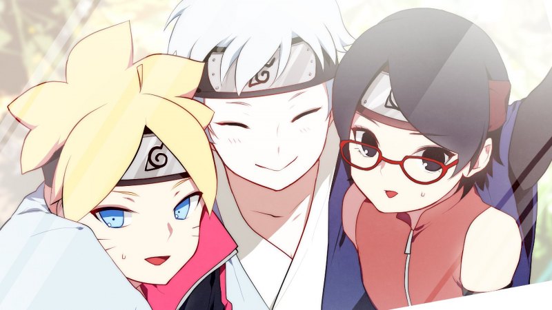 Мицуки и Сарада 18