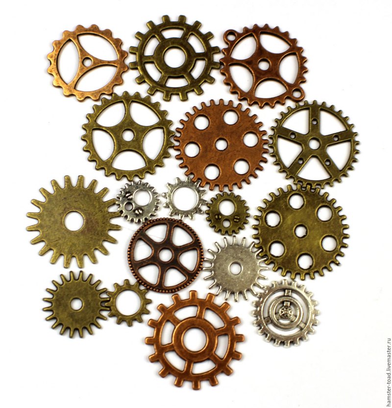 Стимпанк шестеренки