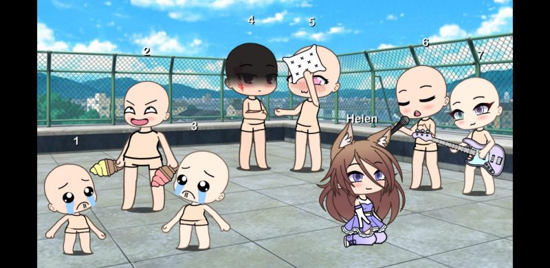 Кого куда гача лайф арты