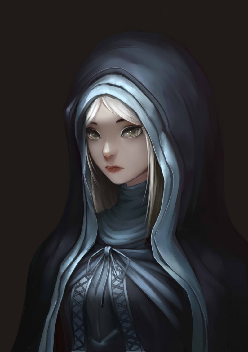 Сестра Фриде Dark Souls 3 арт