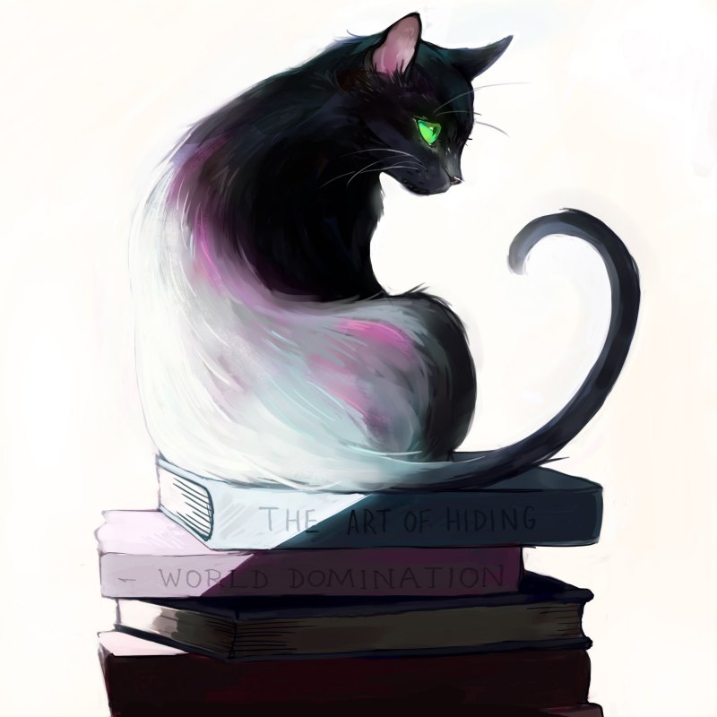 Грациозная кошка