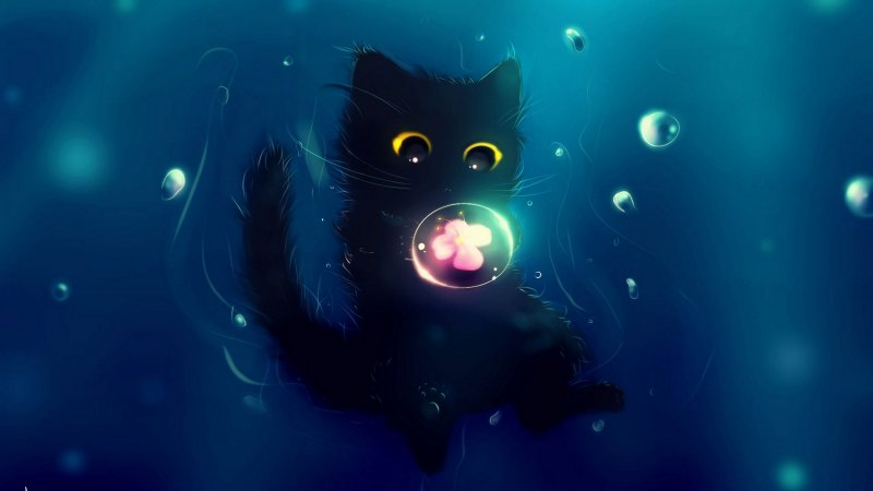 Котенок арт