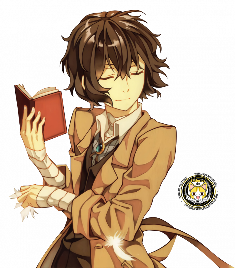 Дадзай Осаму в плаще