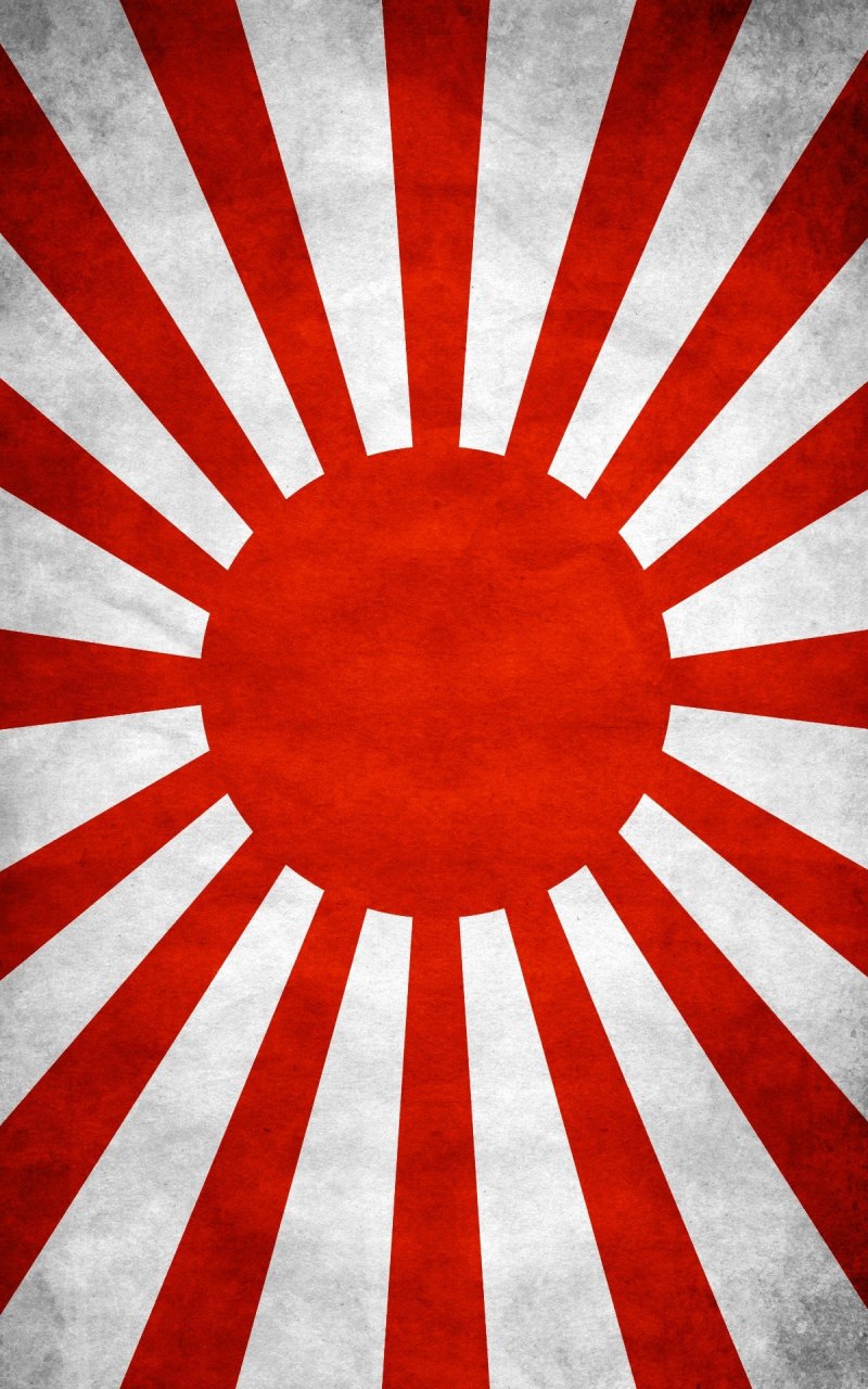 Старый флаг японии