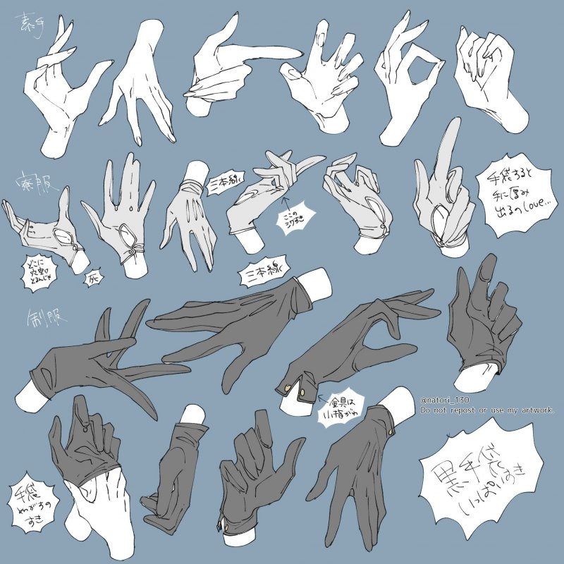 Кисти рук референсы