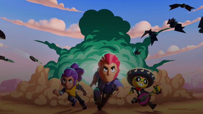 Brawl Stars пустыня