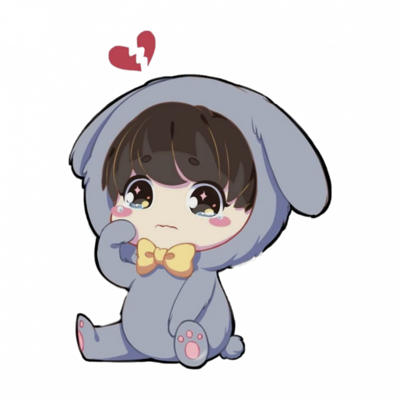 Аниме Чиби БТС Чонгук