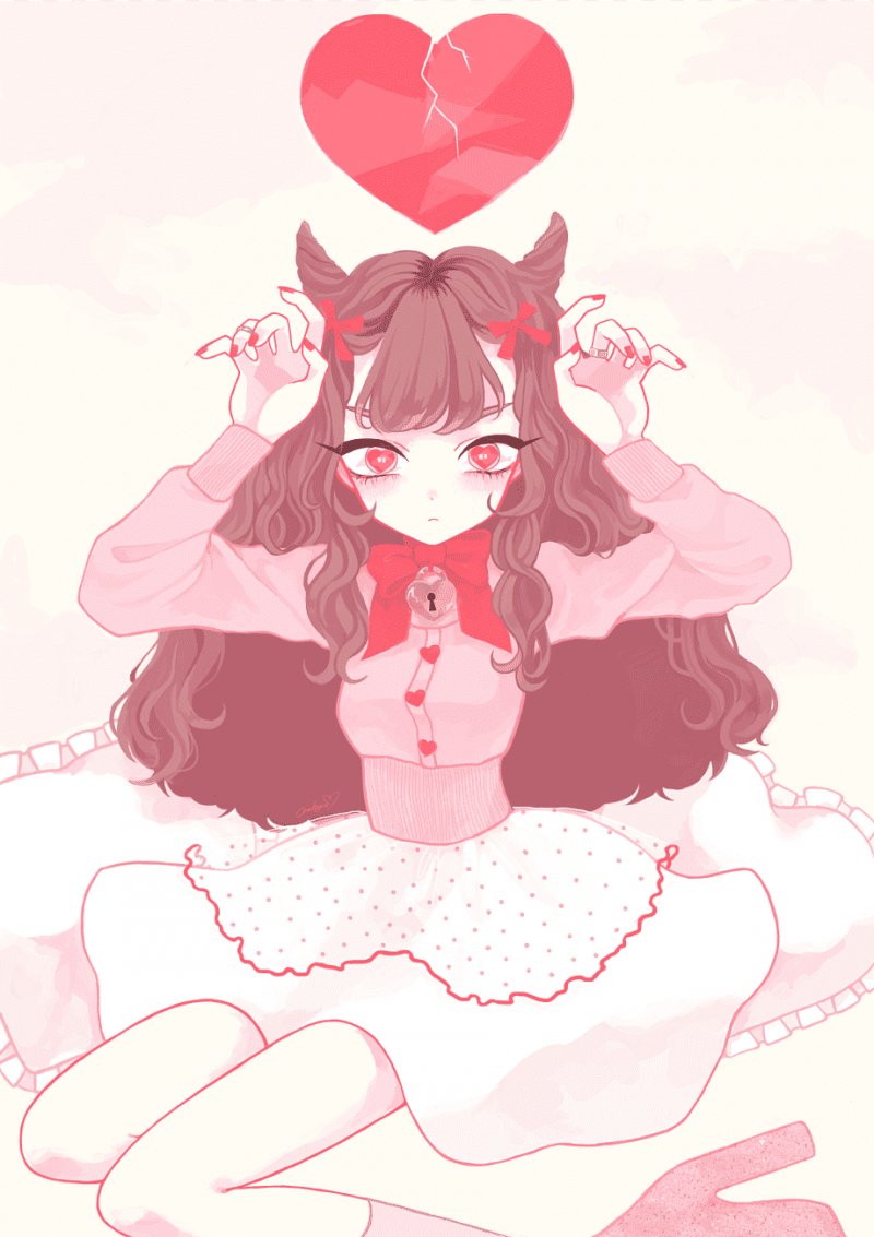 Аниме сердечко