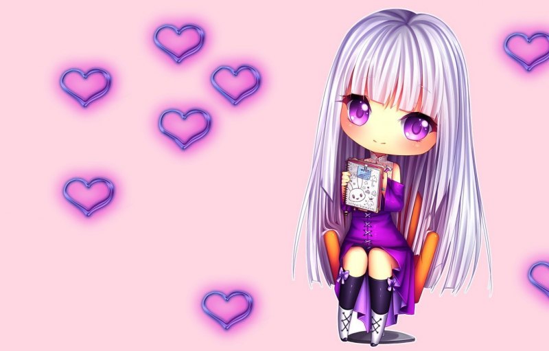 Аниме сердечко