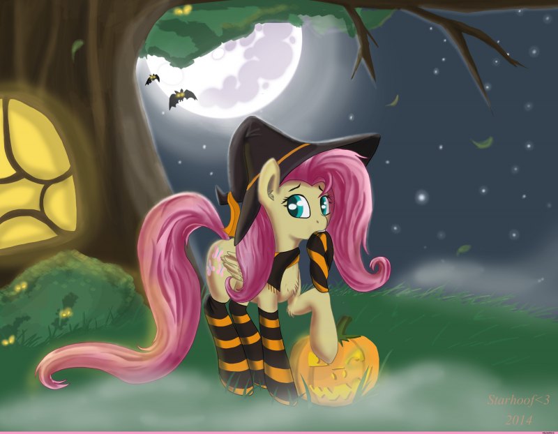 Флаттершай r34