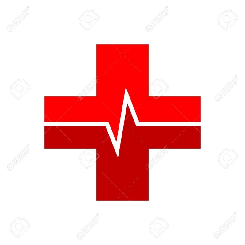 Медицинский крест иконка