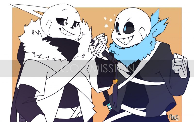 Картинки кросс Санс девушка