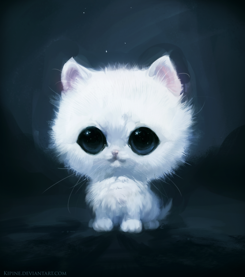 Милые мультяшные котята