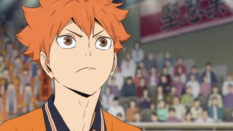 Аниме волейбол Хината