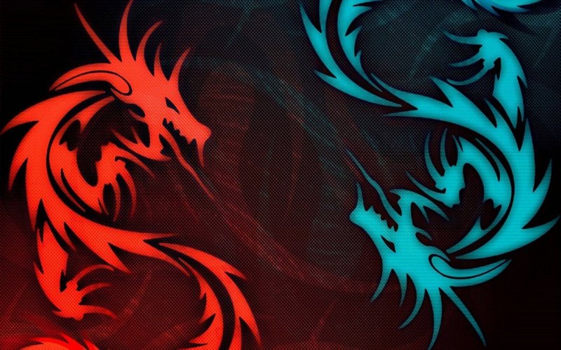 Неон Red Dragon MSI