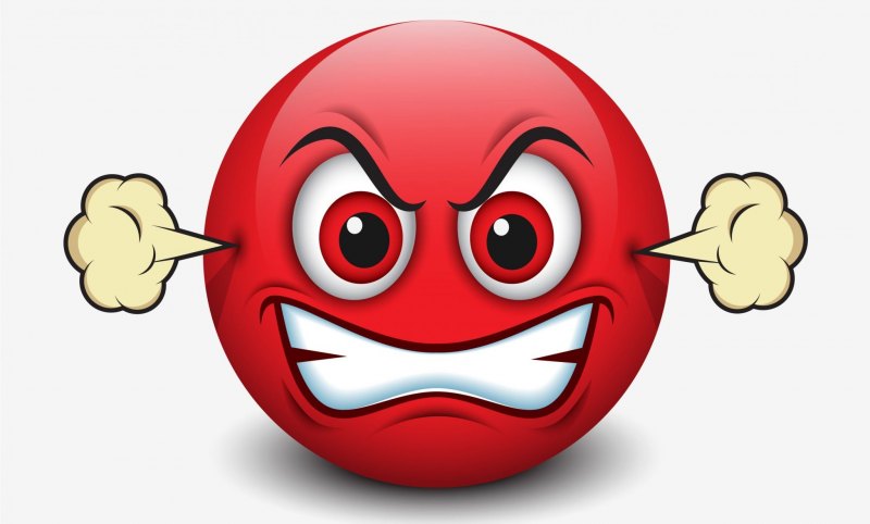 Агрессивный смайлик