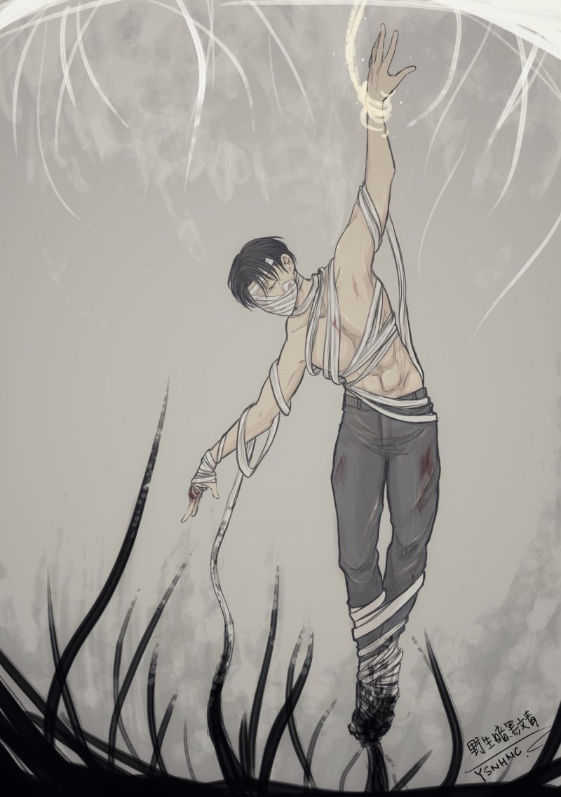 Леви Аккерман фигурист