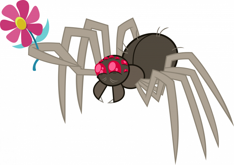 Милый паук мультяшный