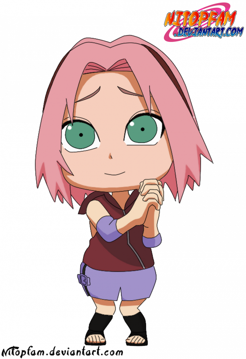 Сакура Харуно чибики