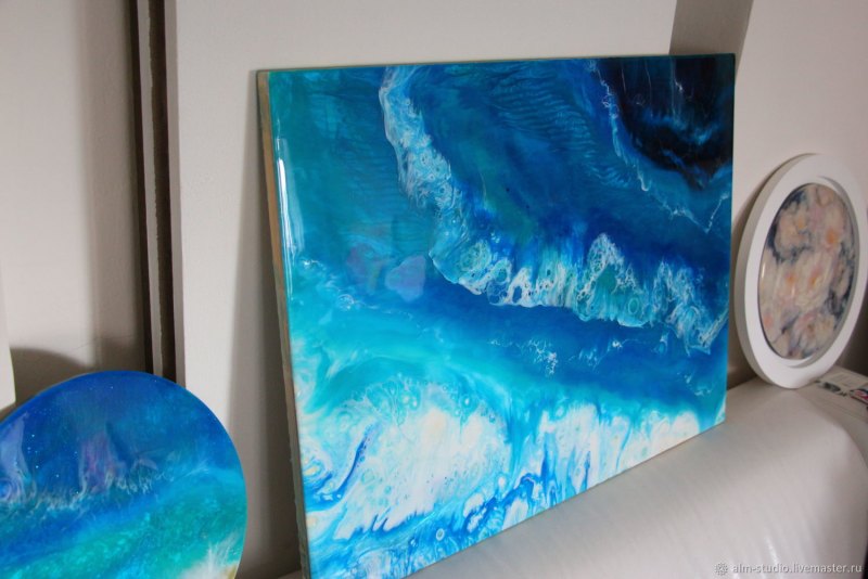 Техника Resin Art эпоксидная смола