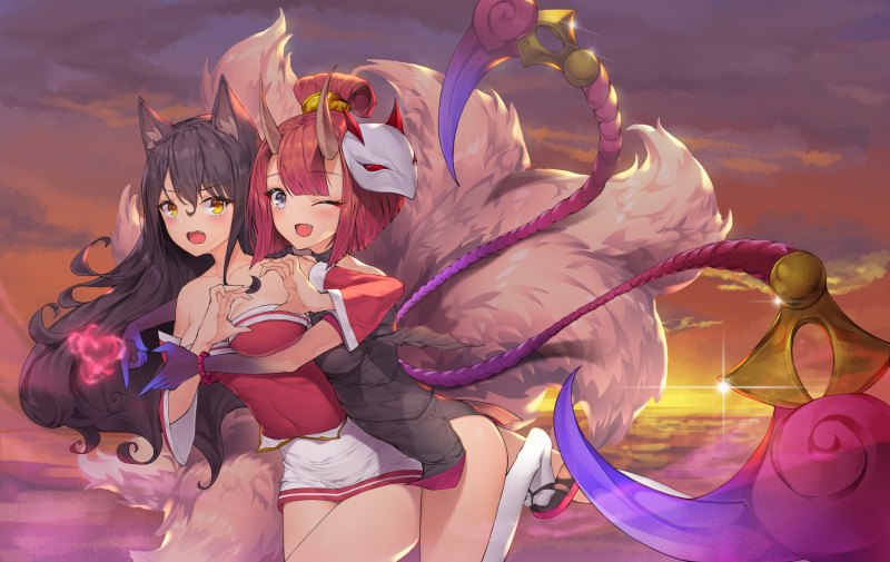League of Legends Эвелин Кровавая Луна