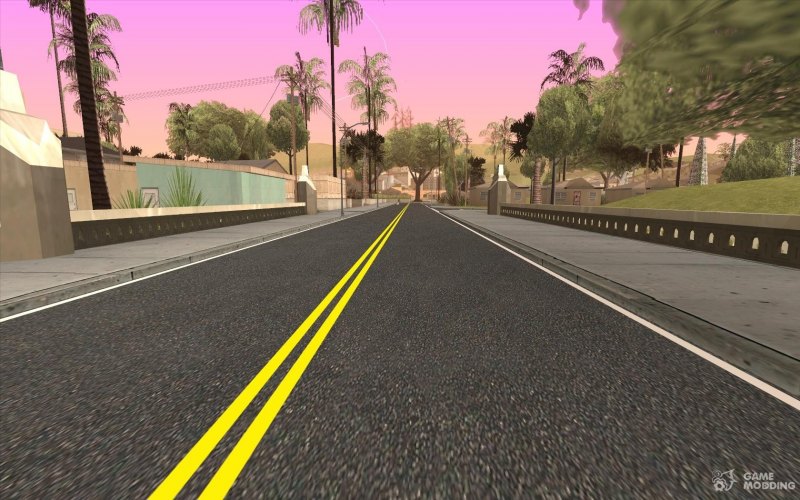 GTA San Andreas дорога