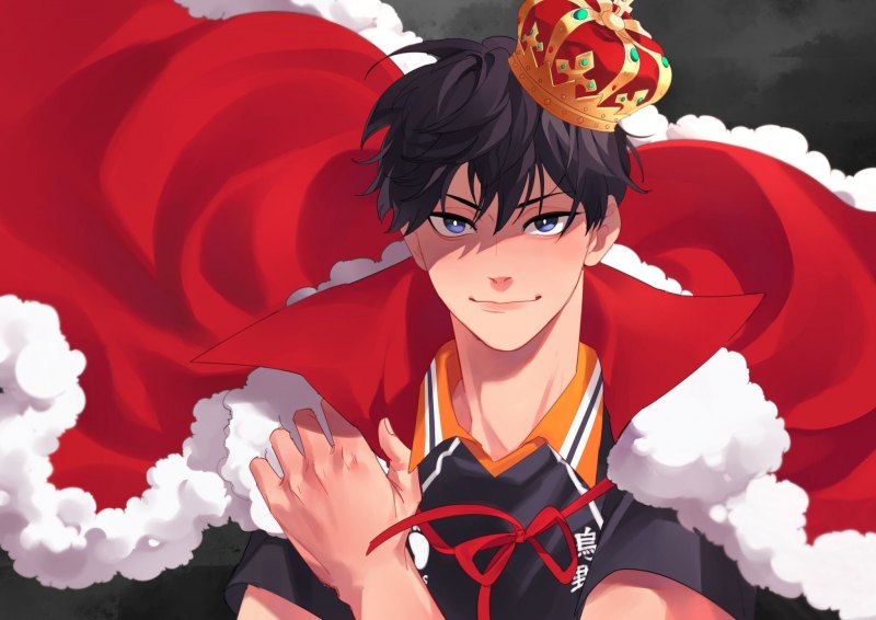 Аниме волейбол Кагеяма