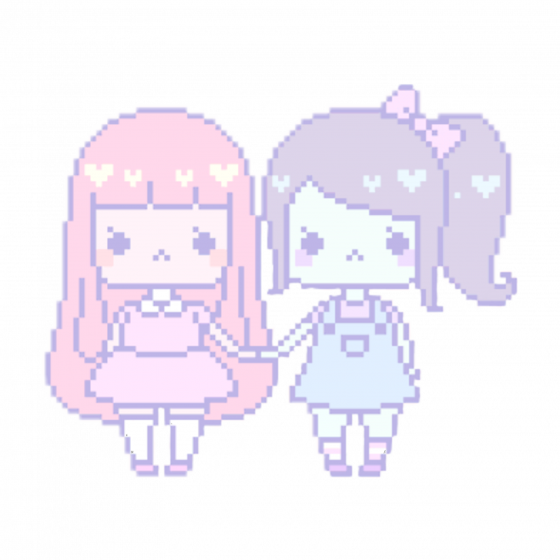 Пиксель арт аниме