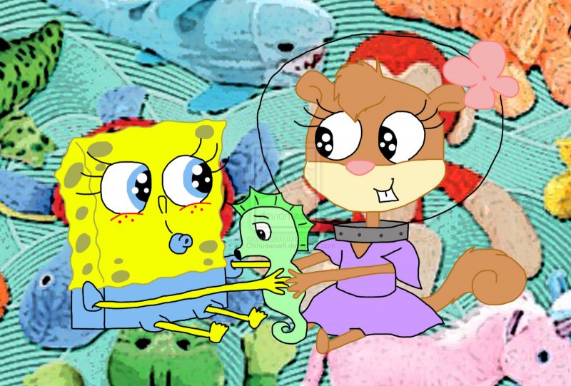 Губка Боб и Сэнди