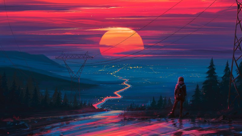Художница Alena Aenami