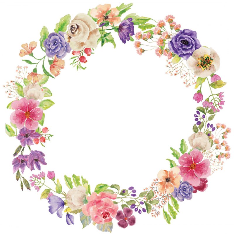 Цветочный венок