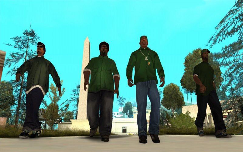 GTA San Andreas CJ Art