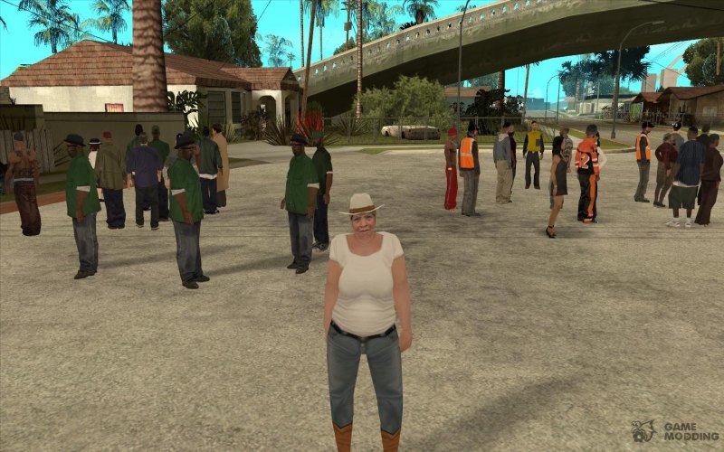 Латинос девушки GTA стиль
