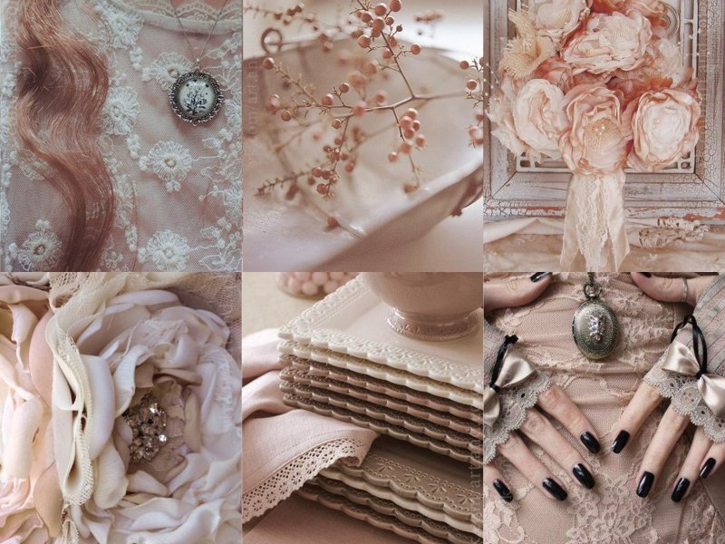 Эстетика нежные тона бежевого