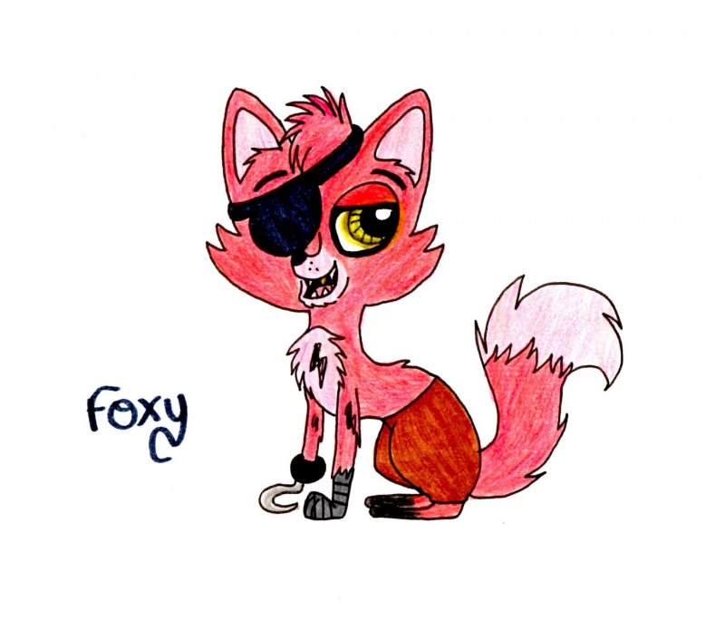 Арт Фокси в очках