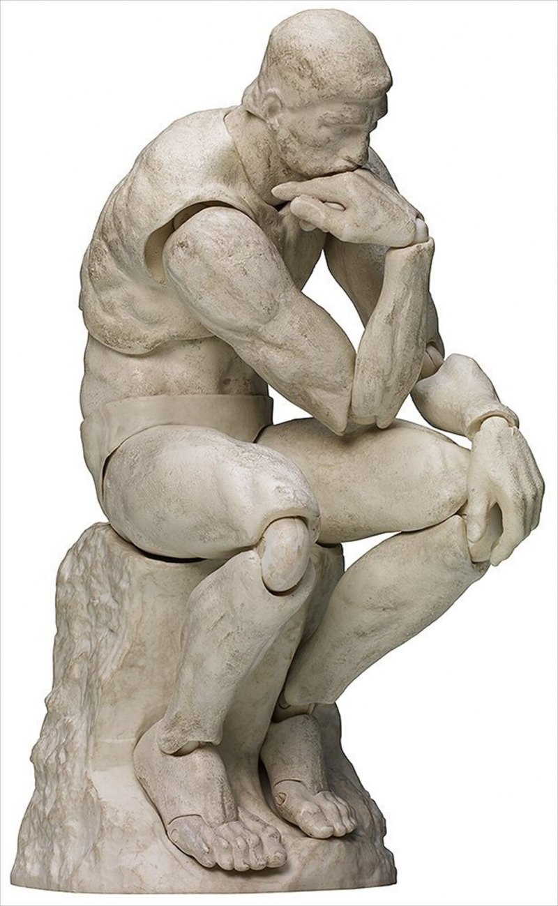 Статуя мыслитель Микеланджело