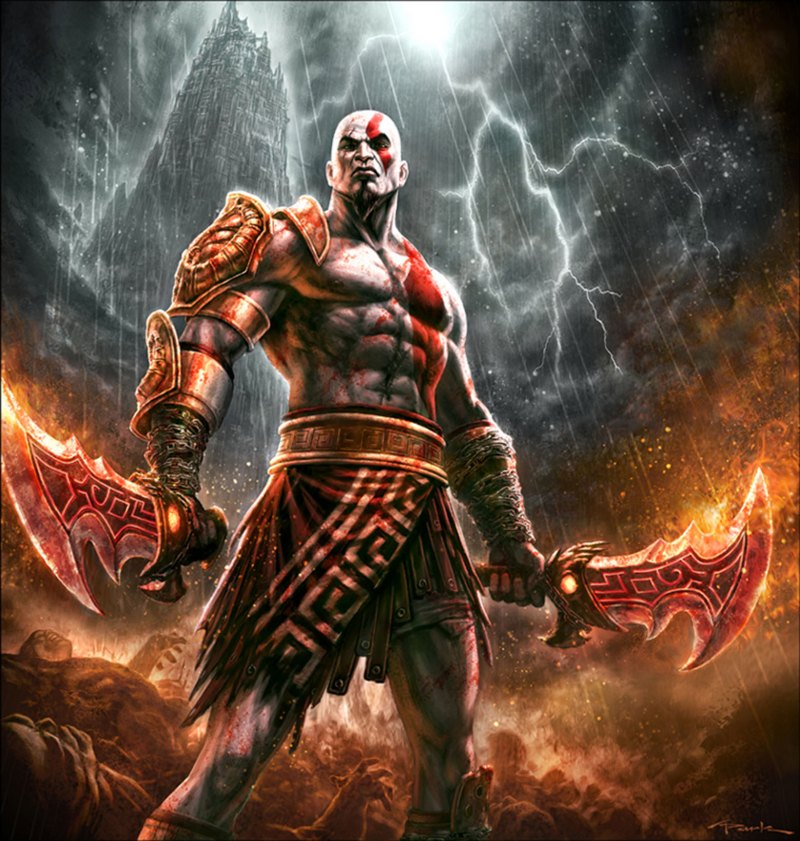 Кратос God of War 3
