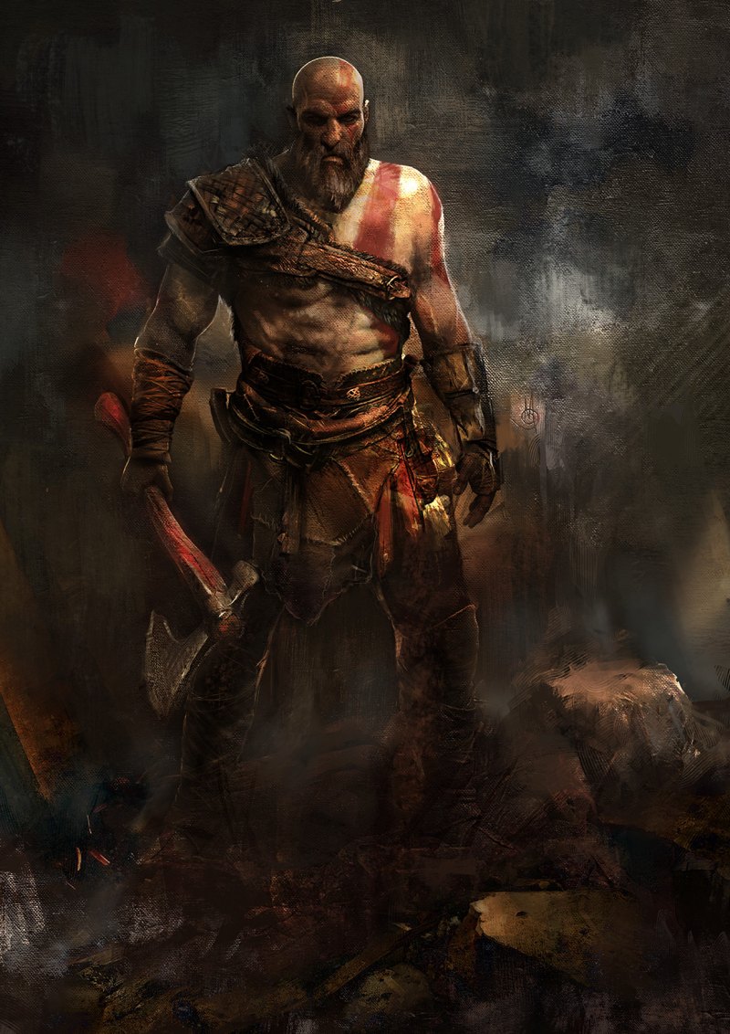 Кратос God of War 2018