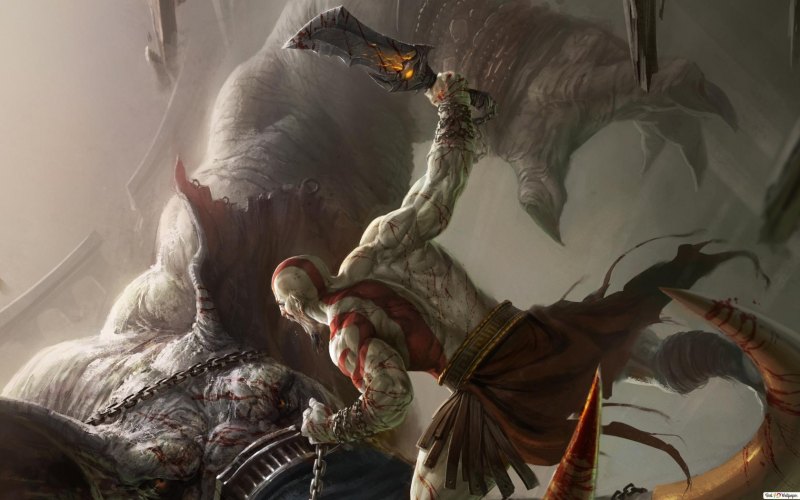 Кратос из God of War 4