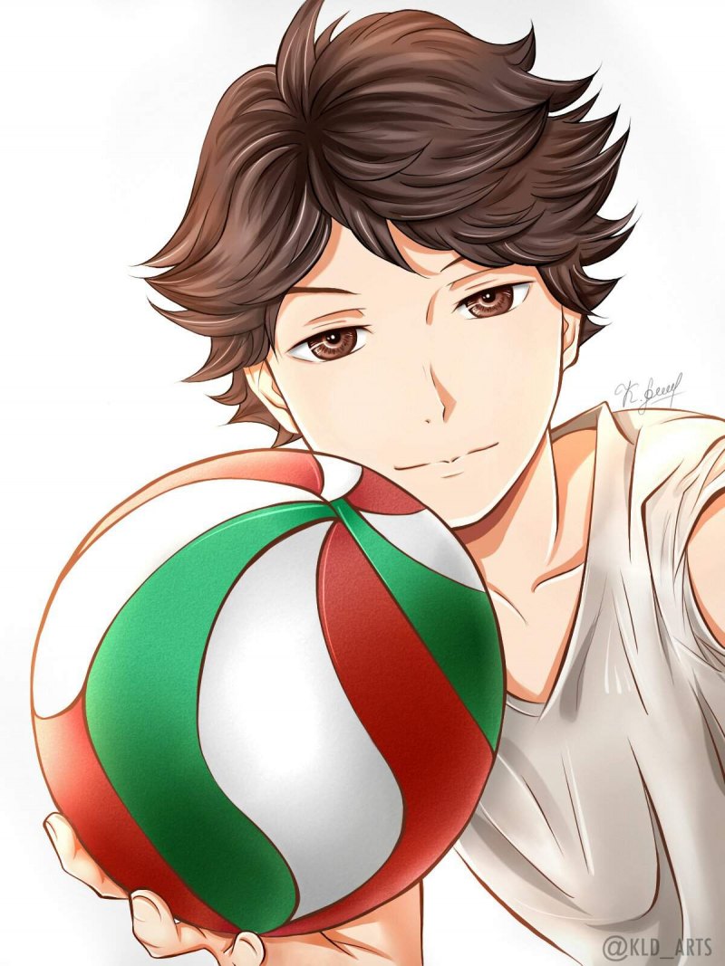 Ойкава Тоору аниме