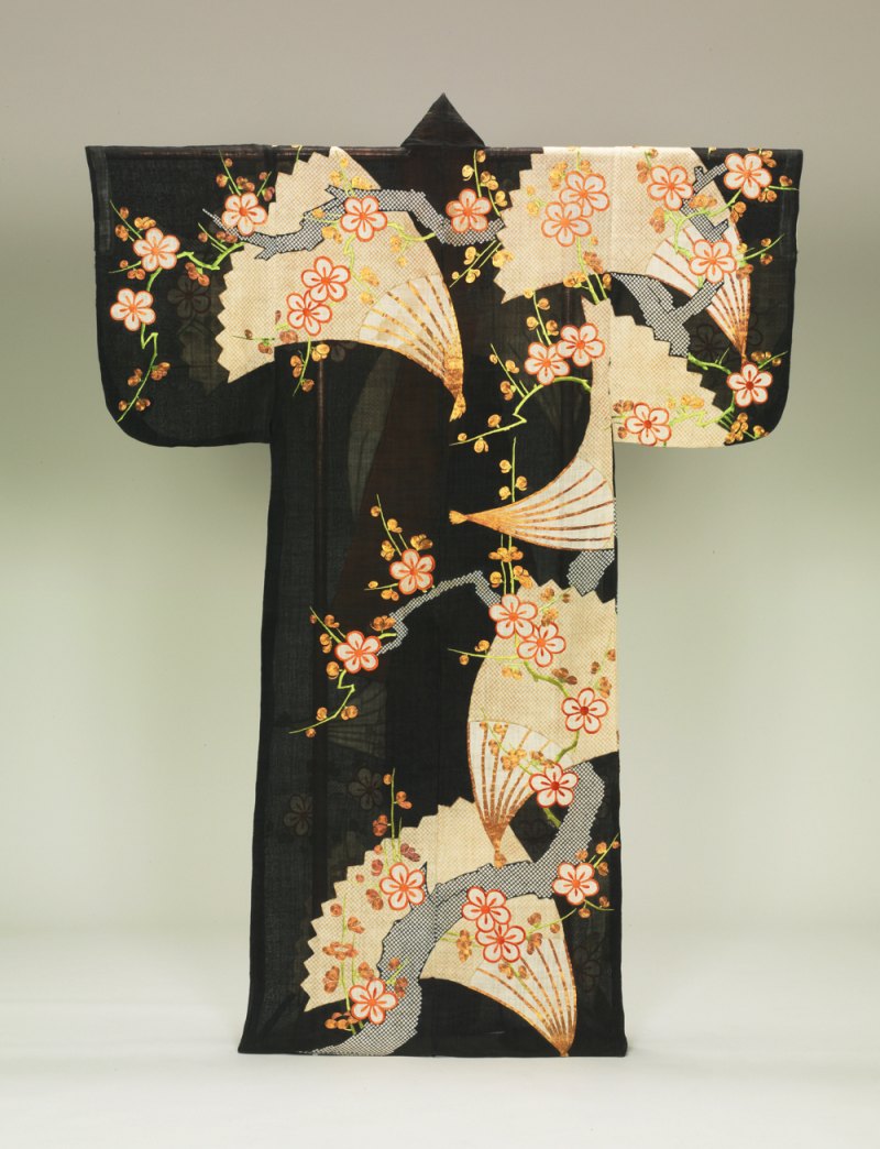 Японские узоры на кимоно