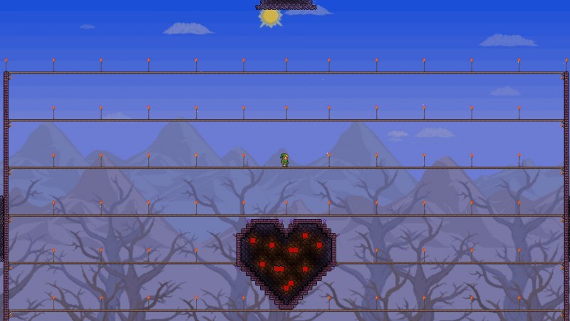 Terraria Boss Arena