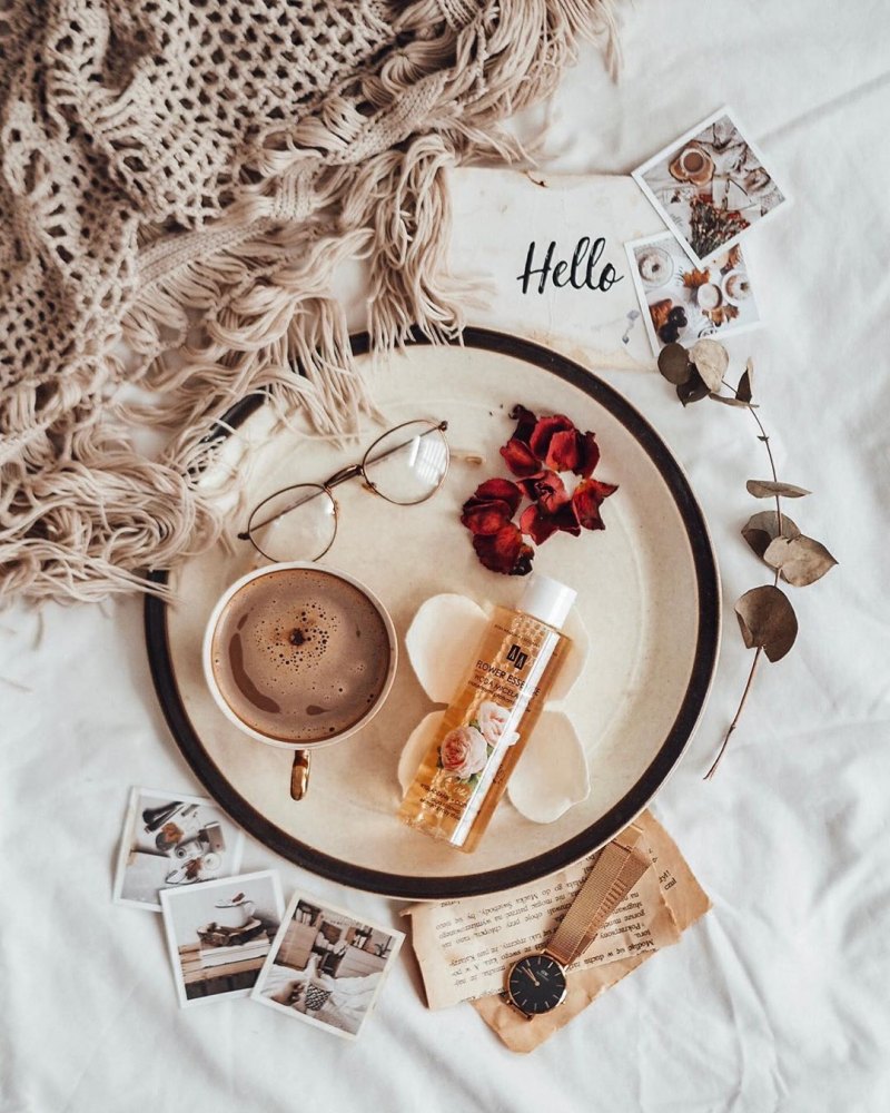 Фотосессия в стиле эстетики для инстаграма