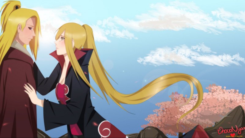 Акина дочь Дейдары в Боруто