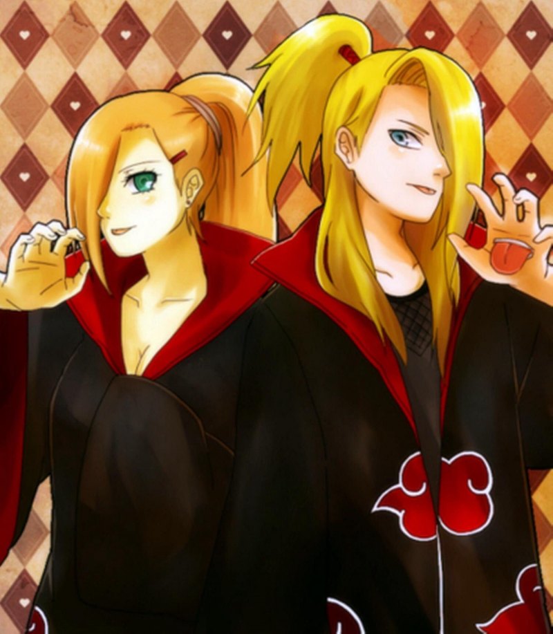 Наруто Дейдара и ино