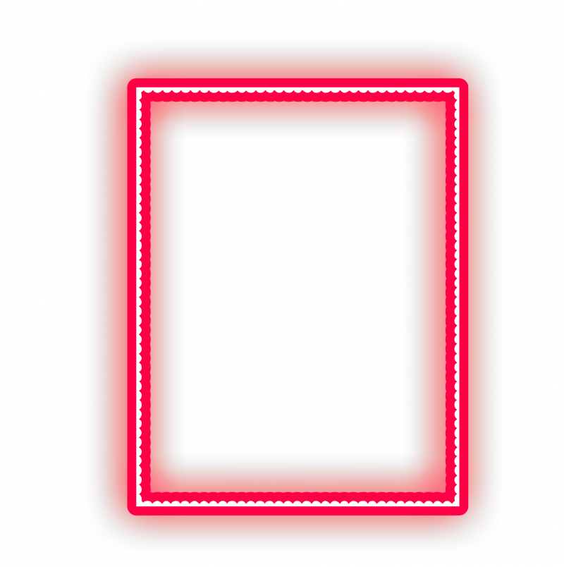 Neon рамка
