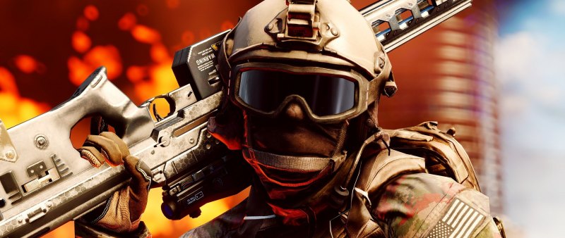 Крутой чел в маске неоновой