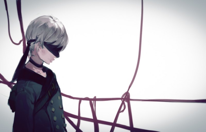 NIER Automata 9s Art