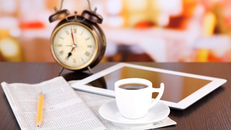 Утренний кофе в офисе