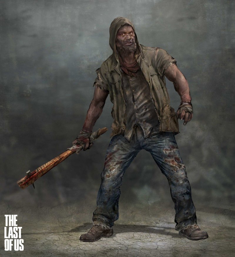 The last of us концепт персонажей